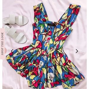 Multicolor Vanessa Mooney Romper
